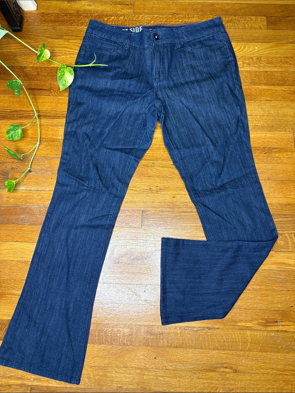 DKNY Dark Blue Bootcut Jeans